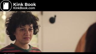 Girl poops in pan scene