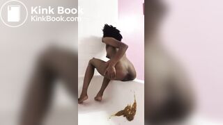 Sexy Naked Black Girl Has Diarrhea