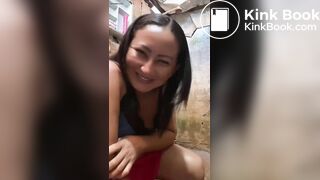 Latino Girl Poop & Fart