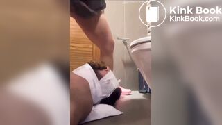 Turkish Mistress Filiz Quick Shitting in Mouth