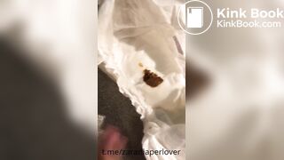 TAKING LAXATIVES IN A DIAPER