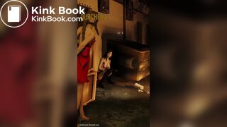 Anime girl fart and shit