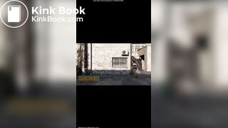 Anime girl fart and shit