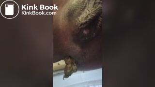 B.E. both holes stretch 1 shitty 1 creamy both nasty!