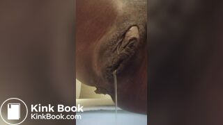 B.E. both holes stretch 1 shitty 1 creamy both nasty!