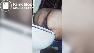 Fat ass shitting - video 7