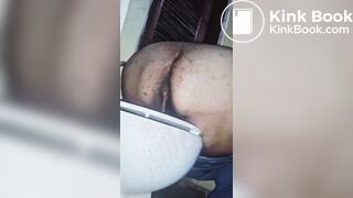 Fat ass shitting - video 7