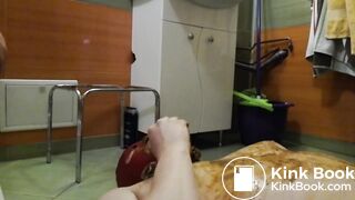 Housewife releases her big shit on him