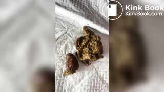 fine white girl fingers ass and shits