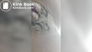 Older Black Lady Straining