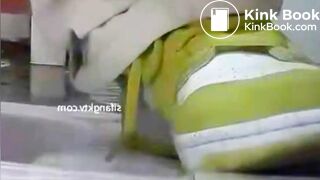 pooping toilet spy asian