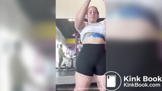 Chubby Teen Accident Explosive Diarrhea Panty Gym