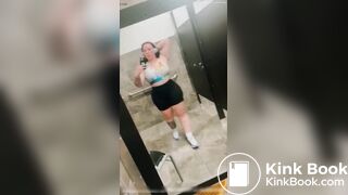 Chubby Teen Accident Explosive Diarrhea Panty Gym