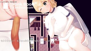 Elf Girl Pooping On Toilet