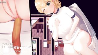Elf Girl Pooping On Toilet
