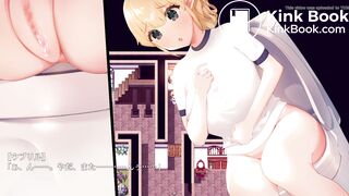 Elf Girl Pooping On Toilet