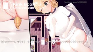 Elf Girl Pooping On Toilet