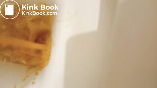 Total splatter of diarrhea!