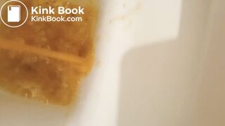 Total splatter of diarrhea!