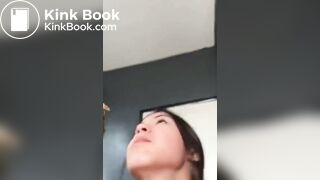 eating her diarrhea