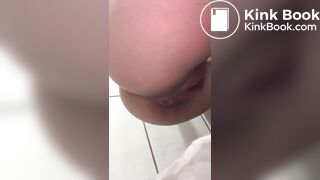Girl pooping Mulher cagando - video 14