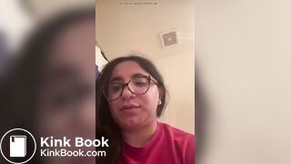 Girl Pushing for Poop and Farting