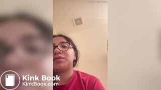Girl Pushing for Poop and Farting