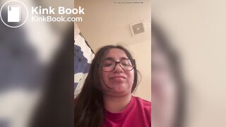 Girl Pushing for Poop and Farting