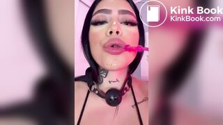 Sexy latina scat fun