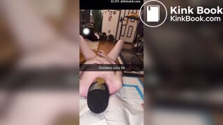 Ebony shit in mouth