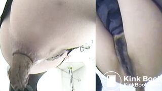 Japanese woman's toilet scene - video 371