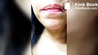 Preciosa ... Chupando su propio Mojón