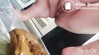 Ukrainian Mistress Larisa drop a log 03