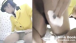 Japanese woman's toilet scene - video 357