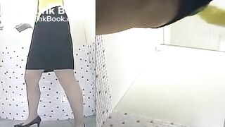 Japanese woman's toilet scene - video 357
