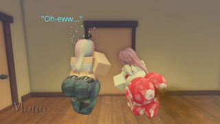 The Bathroom Brawl (Roblox Scat Animation)