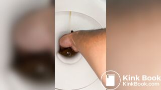 Shit farming small toilet