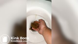 Shit farming small toilet