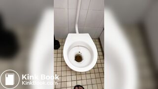 Shit farming small toilet