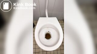 Shit farming small toilet