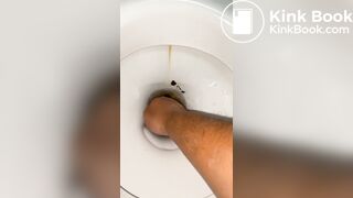Shit farming small toilet