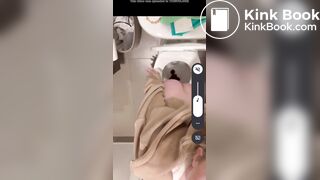 Twitter clip toilet selfie poop