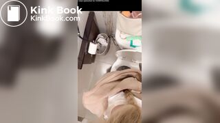 Twitter clip toilet selfie poop