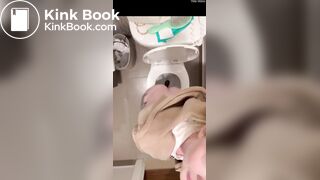 Twitter clip toilet selfie poop