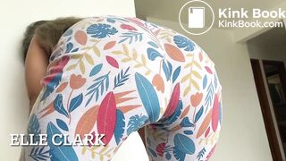 girl with fat ass shits pants