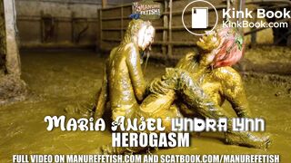 Maria Anjel Lyndra Lynn Herogasm lesbians in cowshit