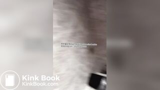 Beautiful girl poops in the toilet 57