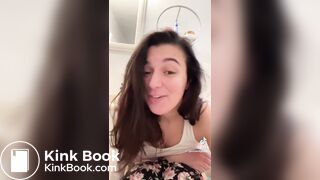 Girl with IBS selfie