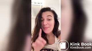 Girl with IBS selfie