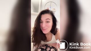 Girl with IBS selfie